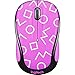 Logitech Party Collection M325c Wireless Optical Mouse, Geo Purple