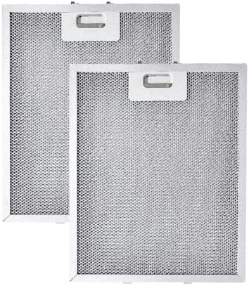 Amazinpure 2x 318 x 258mm Metallgewebefilter kompatibel mit Baumatic Filter Fett