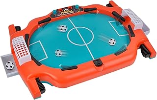 OHPHCALL 1 conjunto de jogos de futebol de mesa de pebolim, tamanho adulto, mini pebolim, jogo de mesa de pebolim, jogo de bola de futebol adulto para adultos, crianças, mesa de jogos simulada jogo de campo de futebol