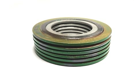 Sterling Seal & Supply SSS 9000IR1500316GR150X6 Spiral Wound Gasket with 316SS Inner Ring, 1-1/2 Pipe Size x 150# Class Flange x 316SS/Flexible Graphite (Pack of 6)