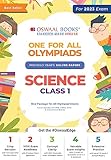 Oswaal One For All Olympiad Previous Years' Solved Papers, Class-1 Science Book (Useful book for all Olympiads) (For 2023 Exam)