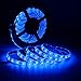 SUPERNIGHT 16.4ft/5M SMD 5050 60Leds/M Blue Waterproof Led Flexible Flash Strip 300 Leds LED Light Strip