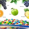 Fruit Candy 7.5 OZ (213g) - Hard Candy Runts Gumball Machine Refills - Old Fashioned Sweets for Party Favors, ake Decorations - Candies for Kids Mix 5 Flavors