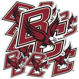 Boston College Sticker Eagles BC Stickers Vinyl Decals Laptop Water Bottle Car Scrapbook T3 (Type 3-1)