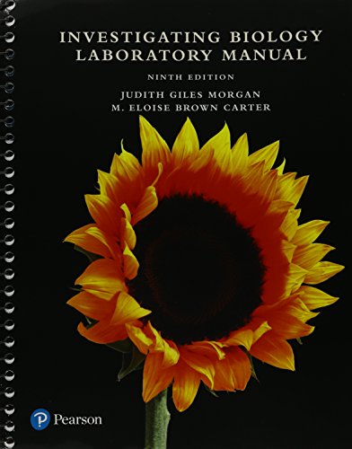 Investigating Biology Laboratory Manual (9th Edition) - 9780134473468