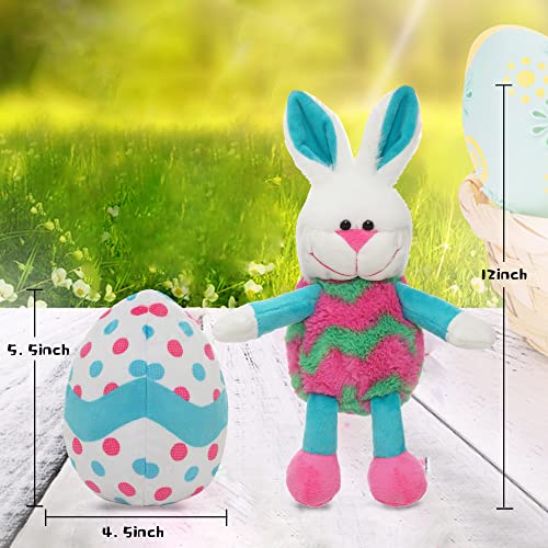 Ho-Ef Easter Eggs Filled With Easter Bunny Stuffed Animal, 12" Reversible Easter Duck Plush… #TOP5
