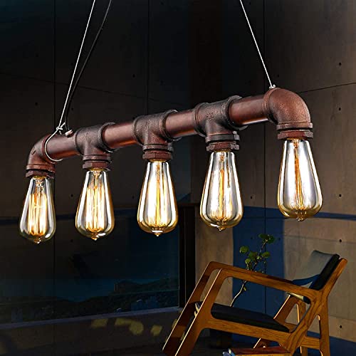 Lámpara colgante estilo loft para restaurantes y bares con aire vintage
