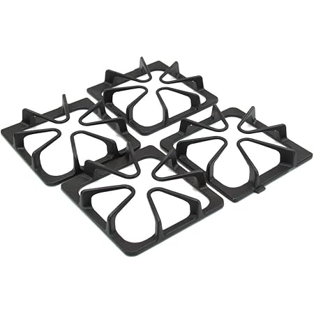 Amazon.com: Whirlpool W10447925 - Juego de rejilla de quemador, color gris  : Electrodomésticos