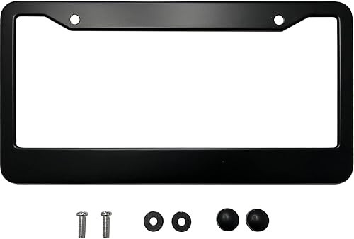 Miniatura 2 de XHuiZio You're Following The World's Best Papa - Marco de matrícula para mujereshombres, marco de placa de acero inoxidable negro, 6 x 12 pulgadas,