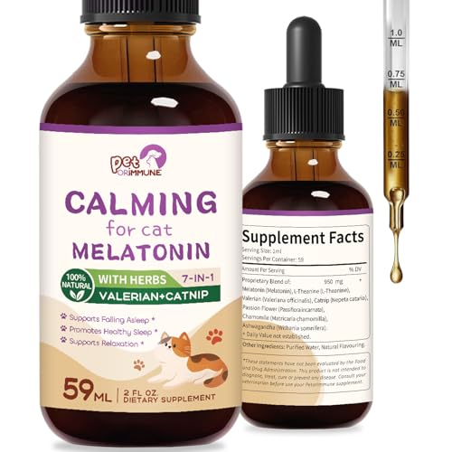 PetORiMMUNE Cat Melatonin Calming Drops 2 oz