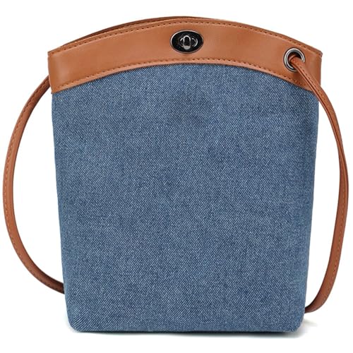 Crossbody Purses for Women Trendy Denim Small Cross Body Bag for Cell Phone Wallet