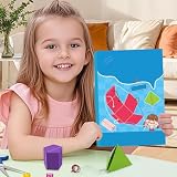 Pomoce Geometryczne | 3D Książka Do Nauki Geometrii Z Sznurkiem Do Ciągnięcia - Materiały Edukacyjne Dla Dzieci W Domu I Szkole