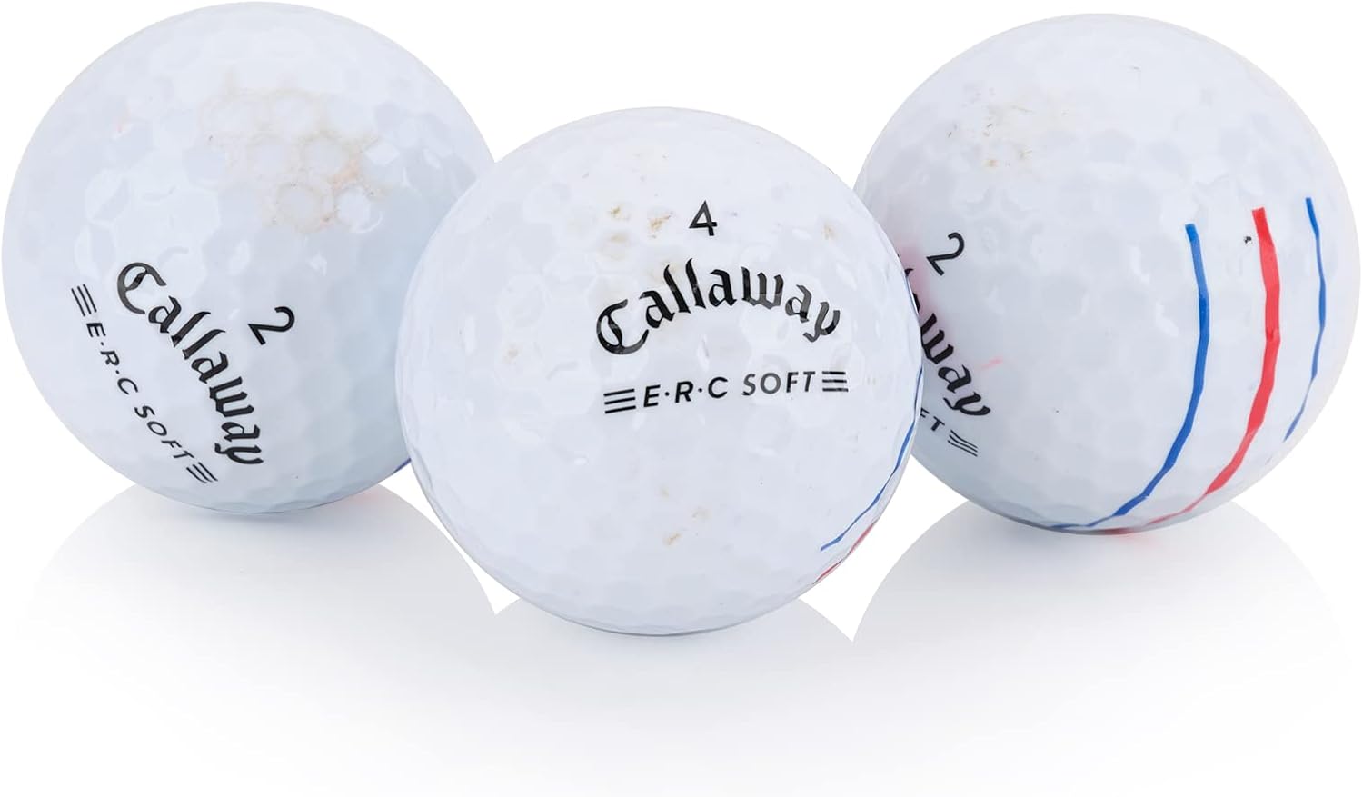 Used Golf Balls for Callaway ERC Triple Track Mix - Near Mint Condition (4A)