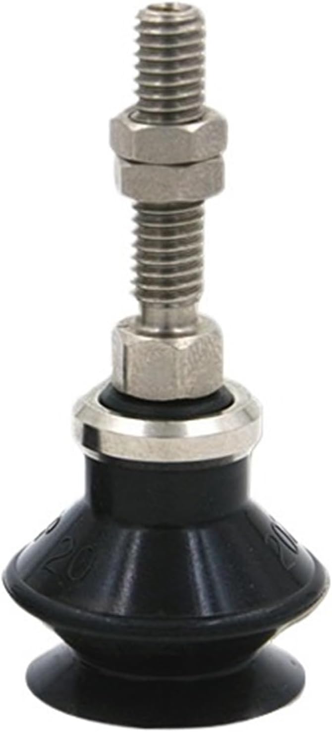 1Pcs ZPBN Accordion Type Vacuum Suction Cup Vertical Without Buffer Pneumatic Components Robot Accessories Nozzle(PZPT50BN-A8)
