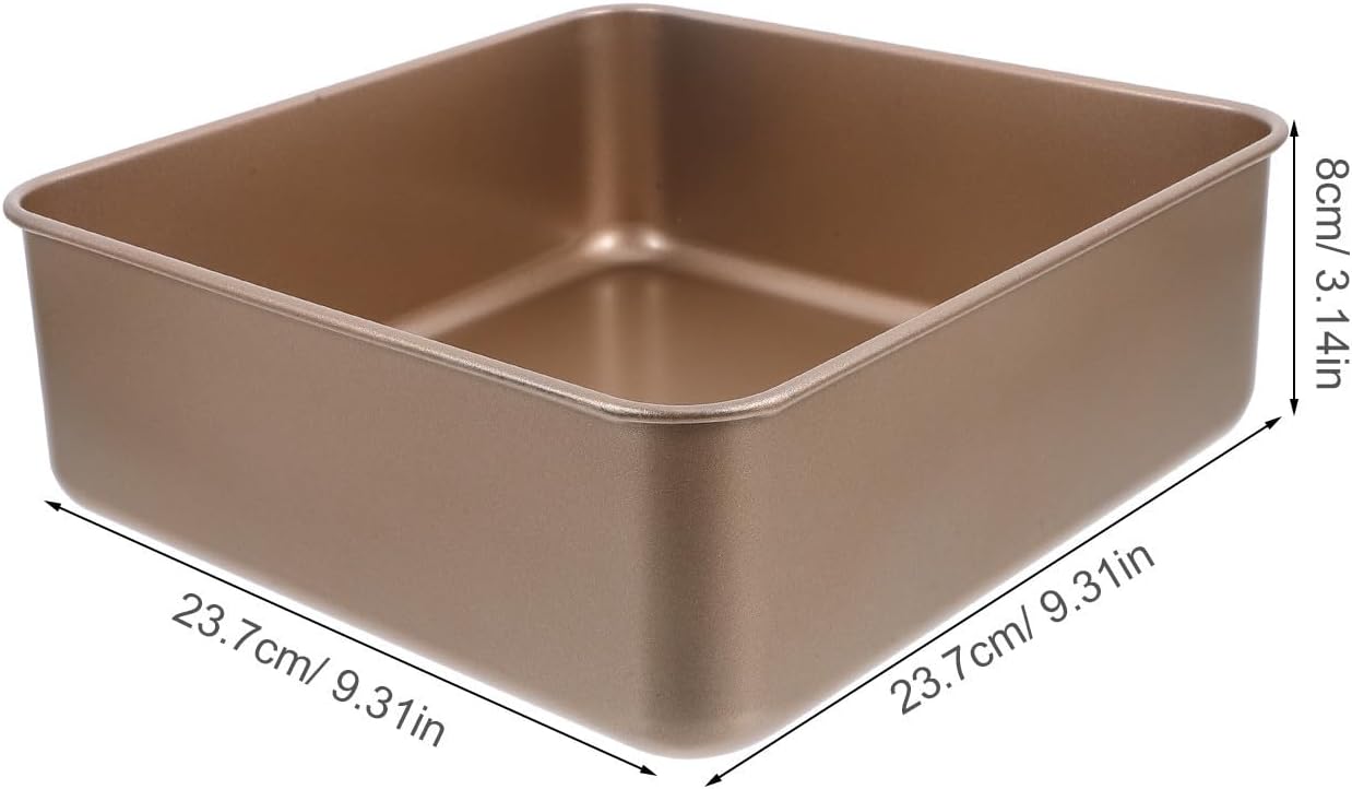 Outanaya Non Stick Rectangular Baking Pan for Desserts and Nougat Xmas