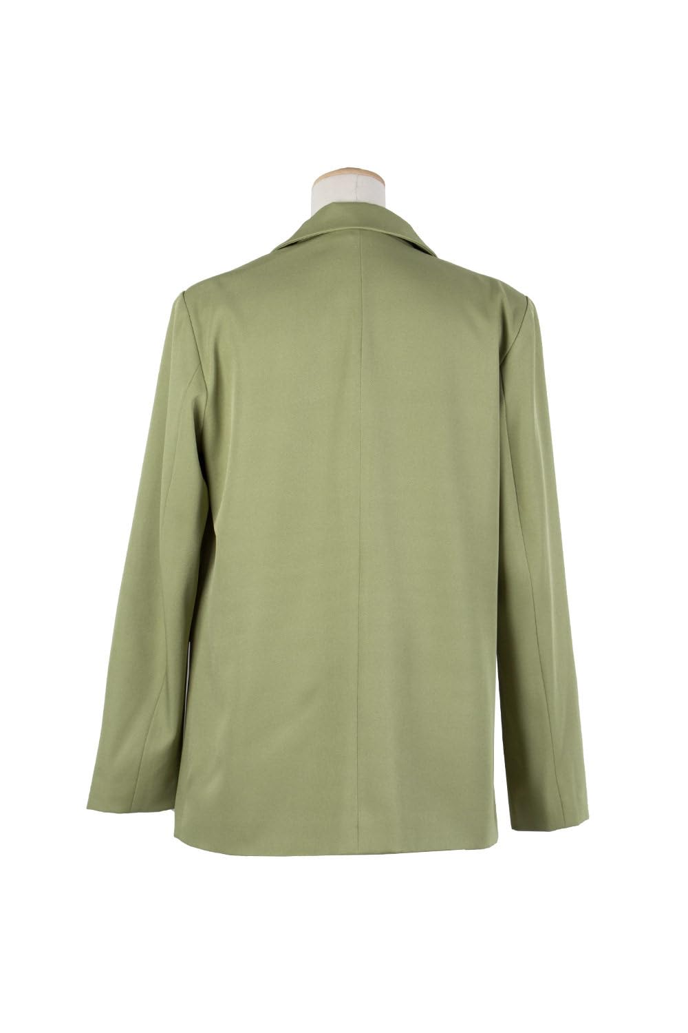 Damen Anzugsjacken Blazer,Hellgrün,Geknöpftes,Gekerbtes Revers,Anzugsblazer,Lässig Geschnittene Langarm Jacken,Mantel Oberteile,Formeller,Eleganter Anzugsblazer Mit Tasche