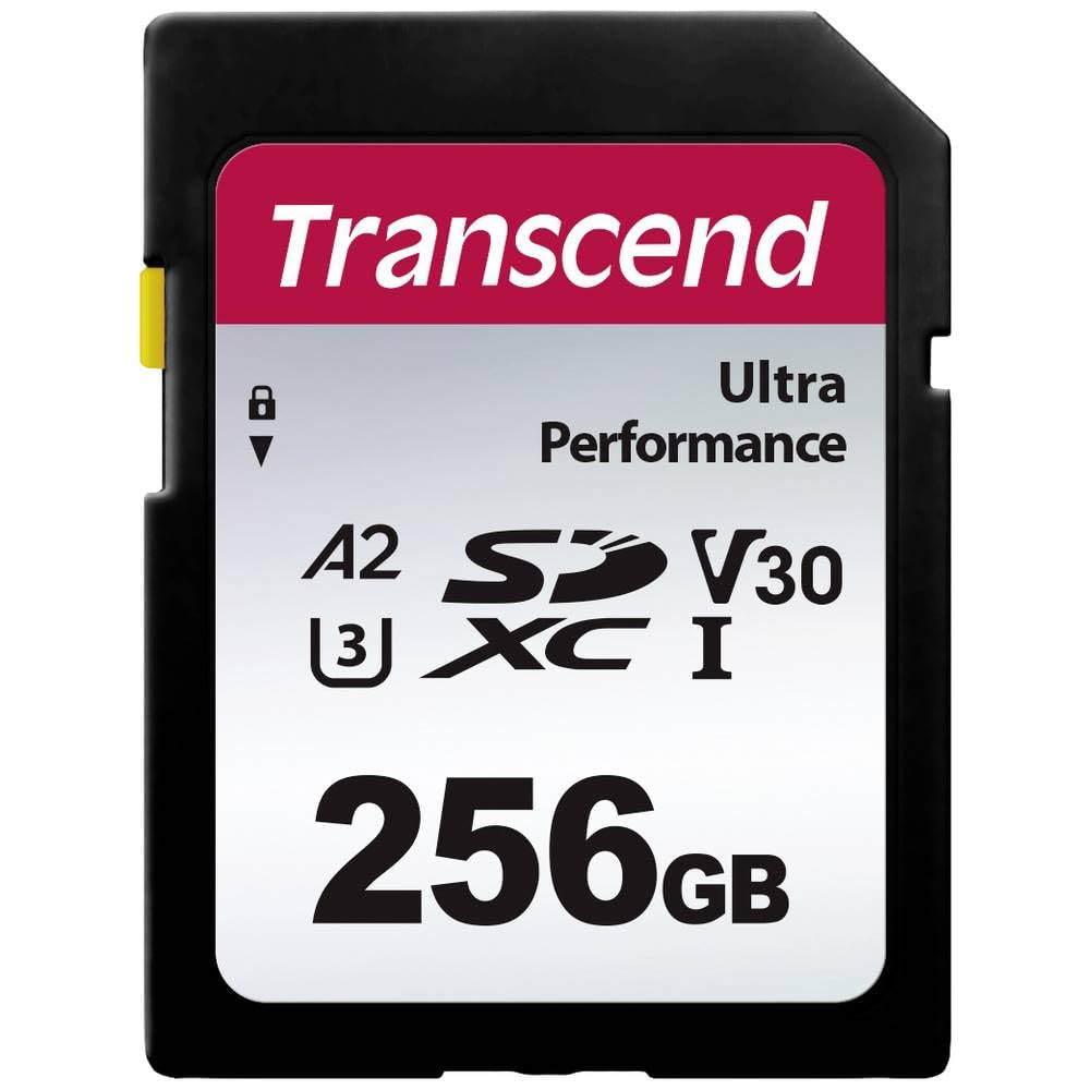 Transcend Karty pamięci Marka Model SDXC 340S 256GB Class 10 UHS-I U3 A2 V30