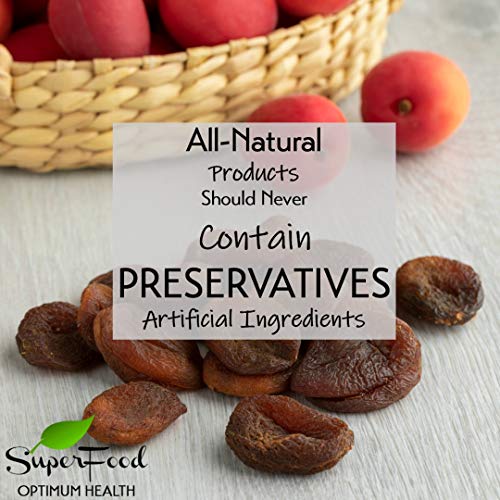 Gerbs Dried Apricots 2 lbs. | Unsulfured, No Additives, Resealable Bag | Naturally Sweet & Chewy | Top 14 Allergen-Free - Thumbnail 6