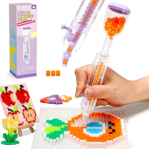 Caydo 5mm Fuse Bead Pen Purple Fuse Beads Dispenser for Home DIY Decor