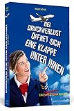  Bei Druckverlust öffnet sich eine Klappe unter ihnen: Eine Saftschubse/Flugbegleiterin teilt aus