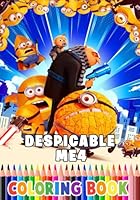 DESPlCABLE ME COLORING BOOK : Beautiful Design To Color For Kids and Adults B0DB64MPTM Book Cover
