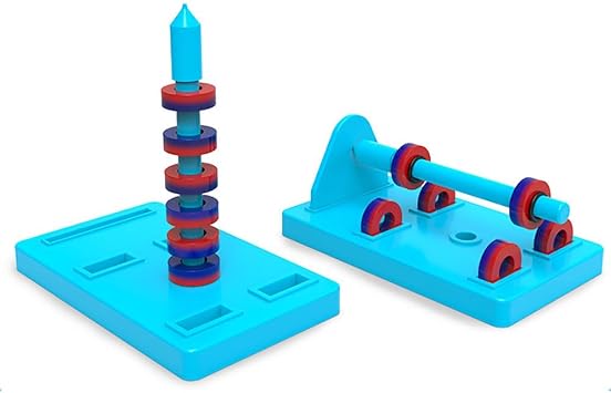 Magnet for Kids Science Experiment Kits Electromagnet and Simple Circuit Kit Tools for School Lab Education Physics Projects Icluding Bar/Ring/Horseshoe