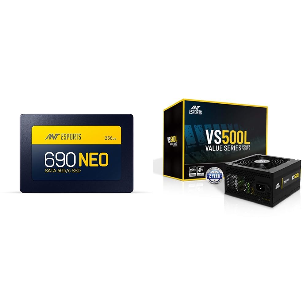Ant Esports 690 Neo Sata 2.5" 256GB Internal Solid State Drive/SSD with SATA III Interface, 6Gb/s, F-image-8