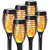 fackeln kaufen baumarkt 🔥 Licht Sensor - Mit Lichtsensor kann diese Solarleuchte mit Flammeneffekt sich automatisch ein oder ausschalten. Während des Tages wandelt das Solarpanel Sonnenlicht in Elektrizität um und lädt die Batterie auf. In der Dämmerung kann das Licht automatisch mit der gespeicherten Elektrizität eingeschaltet werden.