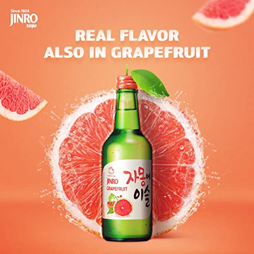 Soju Importado Aroma de Toranja Jinro Grapefruit - 360mL