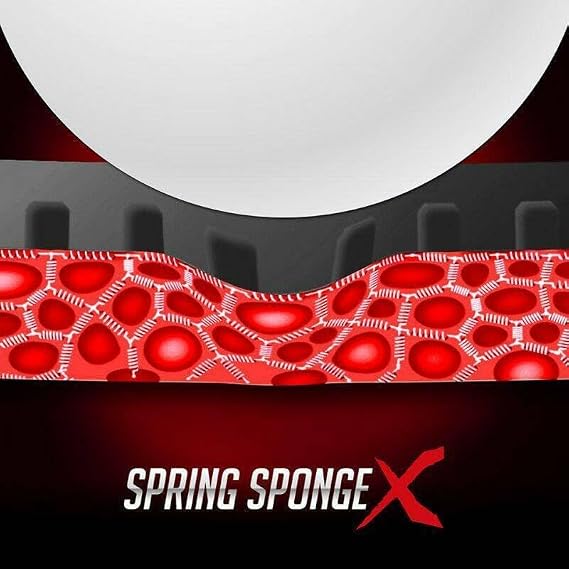 Butterfly Dignics 09C Table Tennis Rubber - 1.9 or 2.1 mm - Red or Black - 1 Inverted Table Tennis Rubber Sheet - Professional Table Tennis Rubber - Rubber of Choice for Timo Boll