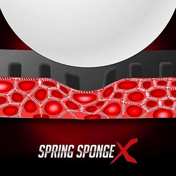 Butterfly Dignics 09C Table Tennis Rubber - 1.9 or 2.1 mm - Red or Black - 1 Inverted Table Tennis Rubber Sheet - Professional Table Tennis Rubber - Rubber of Choice for Timo Boll