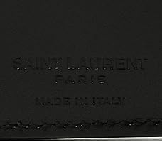 Amazon | [サンローランパリ] 二つ折り財布 ブラック メンズ 396303