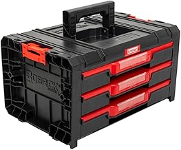 XL Modular Wählbar Werkzeugtrolley, Werkstattkoffer Set, Werkstattwagen Set aus"Q-Brick" Serie mit viel Zubehör! Der mobile Alleskönner - Privat & Gewerbe (Schubladen Werkzeugbox Drawer3)