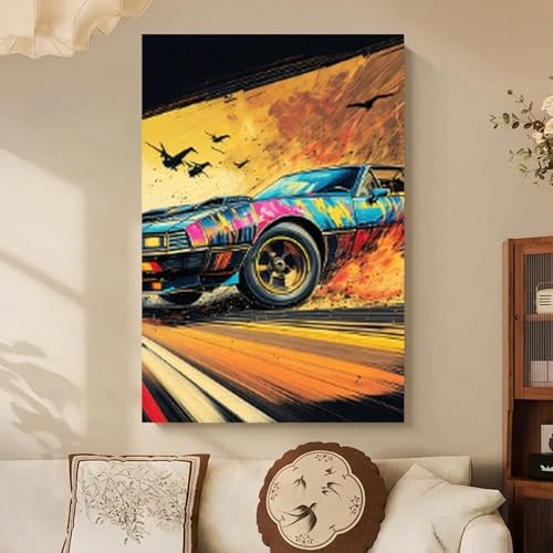 Cuadro para póster decorativo de 40x50cm sin marco listo para colgar en paredes de dormitorios 5