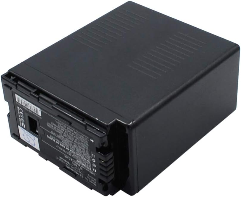 Replacement Battery for Panasonic HDC-MDH1GK, HDC-SD1, HDC-SD10, HDC-SD100, HDC-SD100GK, HDC-SD1-S, HDC-SD20, HDC-SD200, HDC-SD3, HDC-SD5, HDC-SD5EG-K, HDC-SD5EG-S 7.4V/7800mA