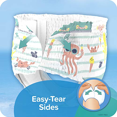 Image of Swim Diapers Size 3 (13-24 lb) - Pampers Splashers Disposable Swim Pants, Small, Pack of 2 (Twinpack), 20 Count