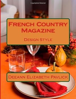 Paperback French Country Magazine: Design Style Book