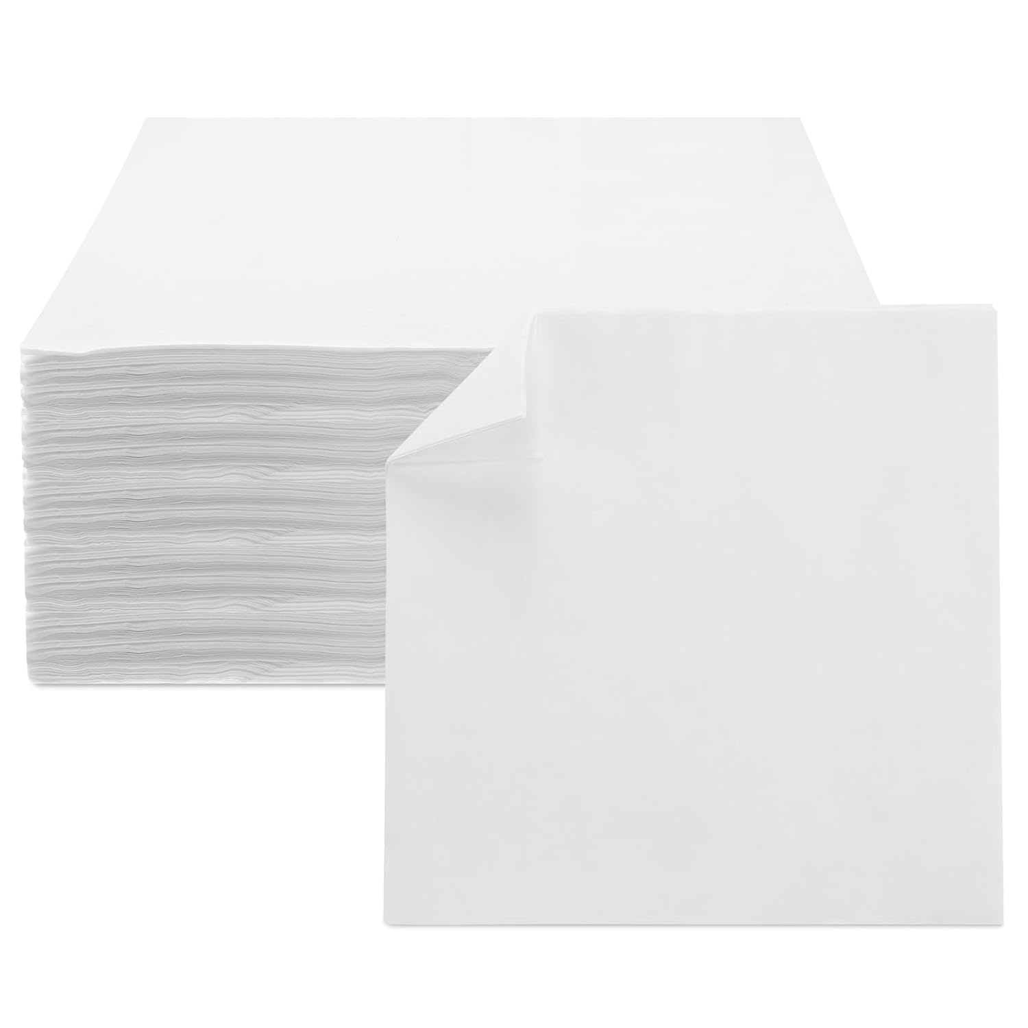 Tranqun 100 Pcs Disposable Microfiber Cleaning Cloth Bulk 12 x 12 Inch Lint Free Cloths Non Abrasive Window