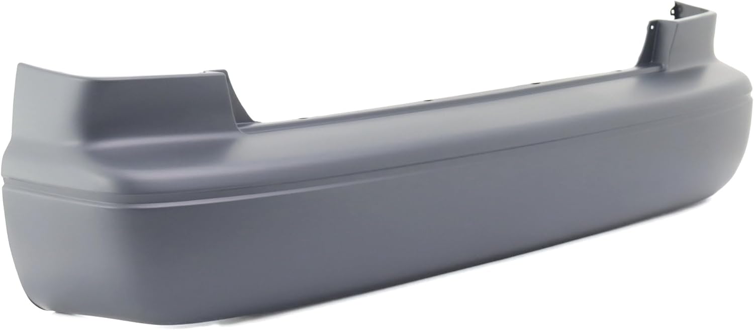 FitParts Compatible With Rear Bumper Cover 2000-2001 Toyota Camry CE LE XLE Sedan 00-01. New, Primed and Ready for Paint. W/o Parking Aid Sensor Holes. 52159AA902 TO1100194