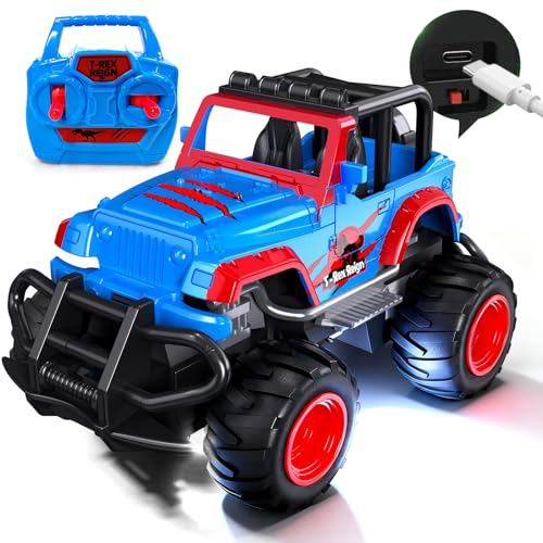Mini voiture radiocommandée 1:32 Tecnock avec manette 2.4 GHz et batterie rechargeable Type-C