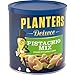 Planters Deluxe Pistachio Nut Mix (14.5 oz Canister) - Variety Nut Mix with Pistachios, Almonds & Cashews