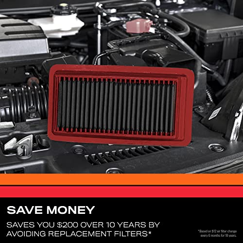 K&N Select Engine Air Filter, High Performance, Dry Synthetic, Washable, Replacement Filter, Compatible With 2014-2022 Toyota Truck And Suv V6/V8 (Tundra, Tacoma, Sequoia), Sa-5017 #TOP2