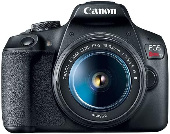 Miniatura 2 de Canon EOS Rebel T7 - Cámara réflex digital con lente de 0.709-2.165in (2727C002), lente EF-S de 2.165-9.843in, tarjeta de memoria de 64 GB, funda,