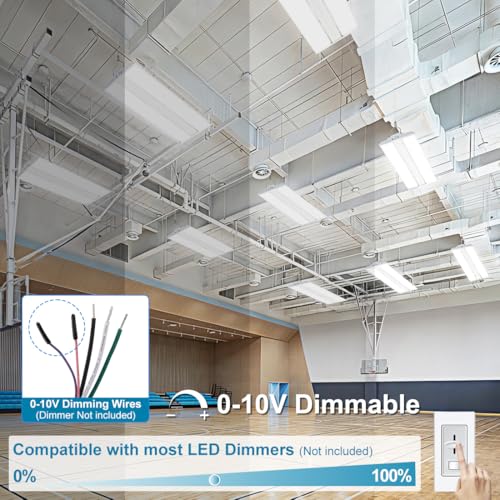 Xbuyee High Bay LED Shop Light 150W 19500LM 5000K Daylight 2 Pack by Xbuyee - Used condition - Image 4