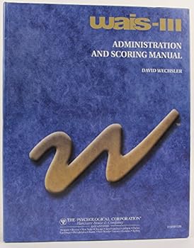 Paperback Wais-3 Administration and Scoring Manual Book