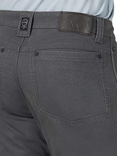 ATG by Wrangler Men's Reinforced Utility Pant, Gray, 36W x 34L