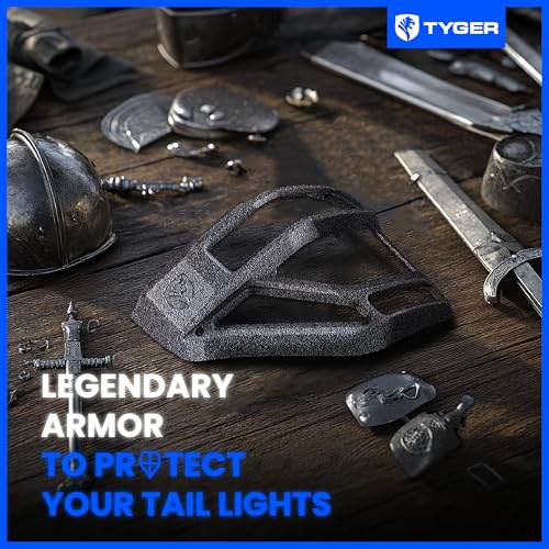 image for Tyger Auto Pauldrons Cast Aluminum Alloy Premium Tail Light Guard Cove