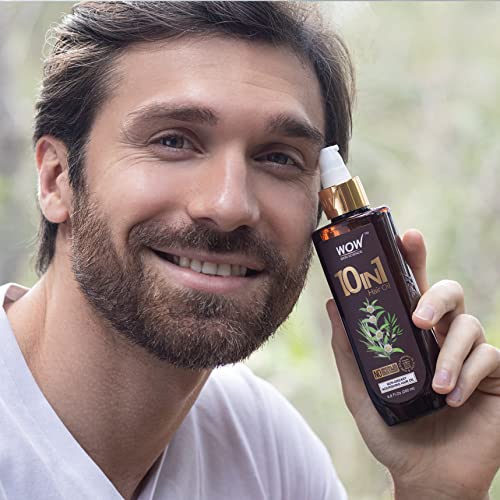 Wow Skin Science 10 In 1 Hair Oil - Dry Damaged Hair And Growth Hair Treatment Oil - Has Argan Oil For Hair & Rosemary Oil For Hair Growth - Hair Care For Women And Men (6.76 Fl Oz (Pack Of 1)) #TOP5