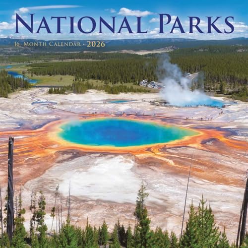 National Parks Mini Calendar 2026