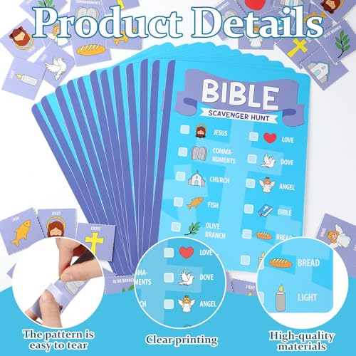 Juego Biblia Búsqueda del Tesoro 15 Piezas miniatura 3